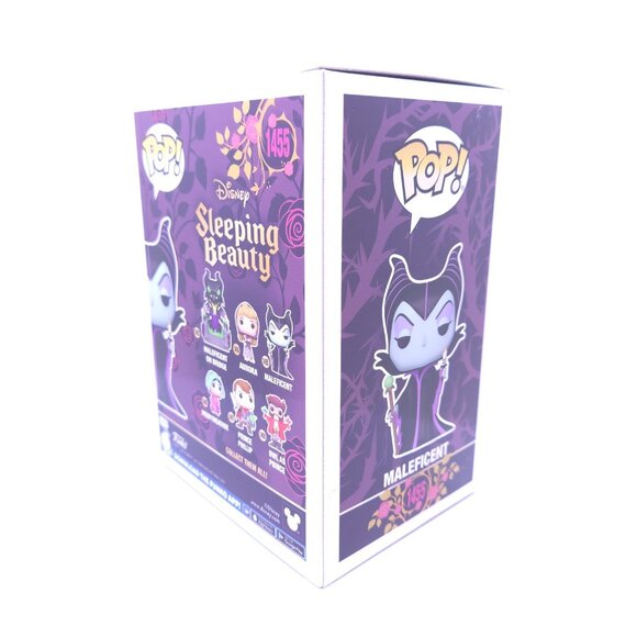 Funko POP Disney Maleficent 1455 Sleeping Beauty Vinyl Figure New with Protector - Picture 6 of 11